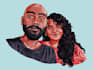 illustrate portraits, couples and families