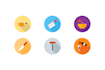 design custom minimalist icons for apps, websites, and more