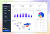 design admin panel, dashboard, and web app in figma