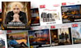 design a professional flyer, brochure and postcard