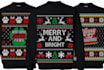 create ugly christmas sweater and sweatshirt design