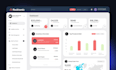 design modern saas dashboard UI UX in figma