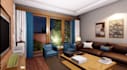 do interior design in 3d of bakery, office, café, house