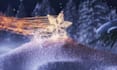 make beautiful snowflakes christmas greeting video