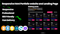 design and redesign website landing page, portfolio website