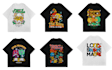 do a funky cartoon illustration for tshirt streetwear brand
