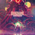 create highly stylized thrash album cover