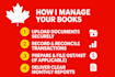 manage canada bookkeeping in quickbooks, xero, and freshbooks