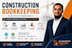 do xero quickbooks bookkeeping for construction businesses