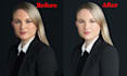 do corporate headshot retouching, portrait photo editing, and image retouching