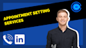 be your linkedin b2b sales manager and appointment setter