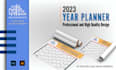 do custom planner, desk and wall calendar