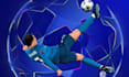 draw cartoon football illustration for social media or print vector