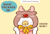 create cute kawaii chibi illustration