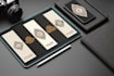 design a professional luxury monogram pattern logo
