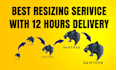 resize logo, image for facebook, instagram, linkedin,youtube