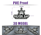 design premium soft pvc rubber patches with 3d detailing
