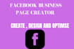 create facebook and instagram business page
