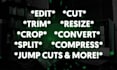 professional video editing of any type