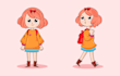 design a professional 2d digital character design