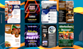 create professinal flyers using canva