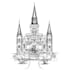 draw wedding venue illustrations in pen and ink