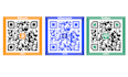 create  qr code design for the crypto wallet in 2 hrs