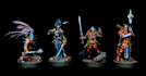 paint your warhammer miniatures to high tabletop or display