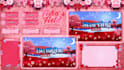 design cute animated twitch and kick stream overlay streaming screens