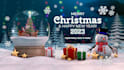 make awesome merry christmas, new year greetings video