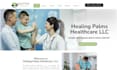 design medical home care healthcare assisted living wix website