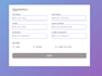 create a html css and  javascript validation form