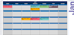 create an automated, customised calendar that adds entries and checklists