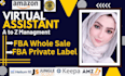 your amazon wholesale virtual assistant amazon fba