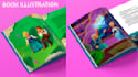 draw a book illustration