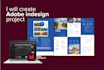 make amazing adobe indesign project, booklet, brochure
