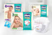 create baby diaper diaper front packaging design
