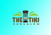 create drawing tike tops mask logo with text with any file