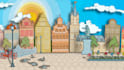 create excellent backgrounds for animation game or comics