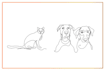 draw  animal line art