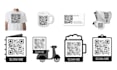 make and design custom attractive qr code with logo