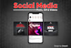 do creative social media design, post, banner ads