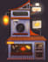 create flat cartoony location, shop, building, object