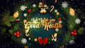create a beautiful merry christmas video