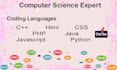 do computer science assignments and projects