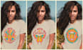 do custom 70s retro vintage groovy wavy boho tshirt design