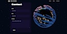 create a website with 3d design, animation using threejs