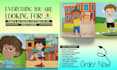 create children book cover and children illustrations
