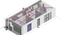create or amend 3d mechanical and electrical models, plan views and sections