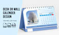 do professional desk or wall calendar design